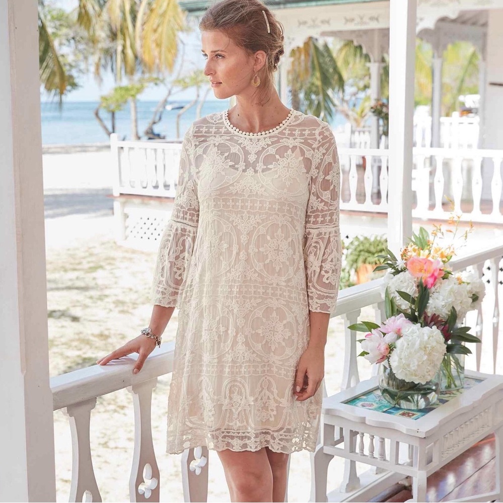 Sundance Susannah White Dress- PL